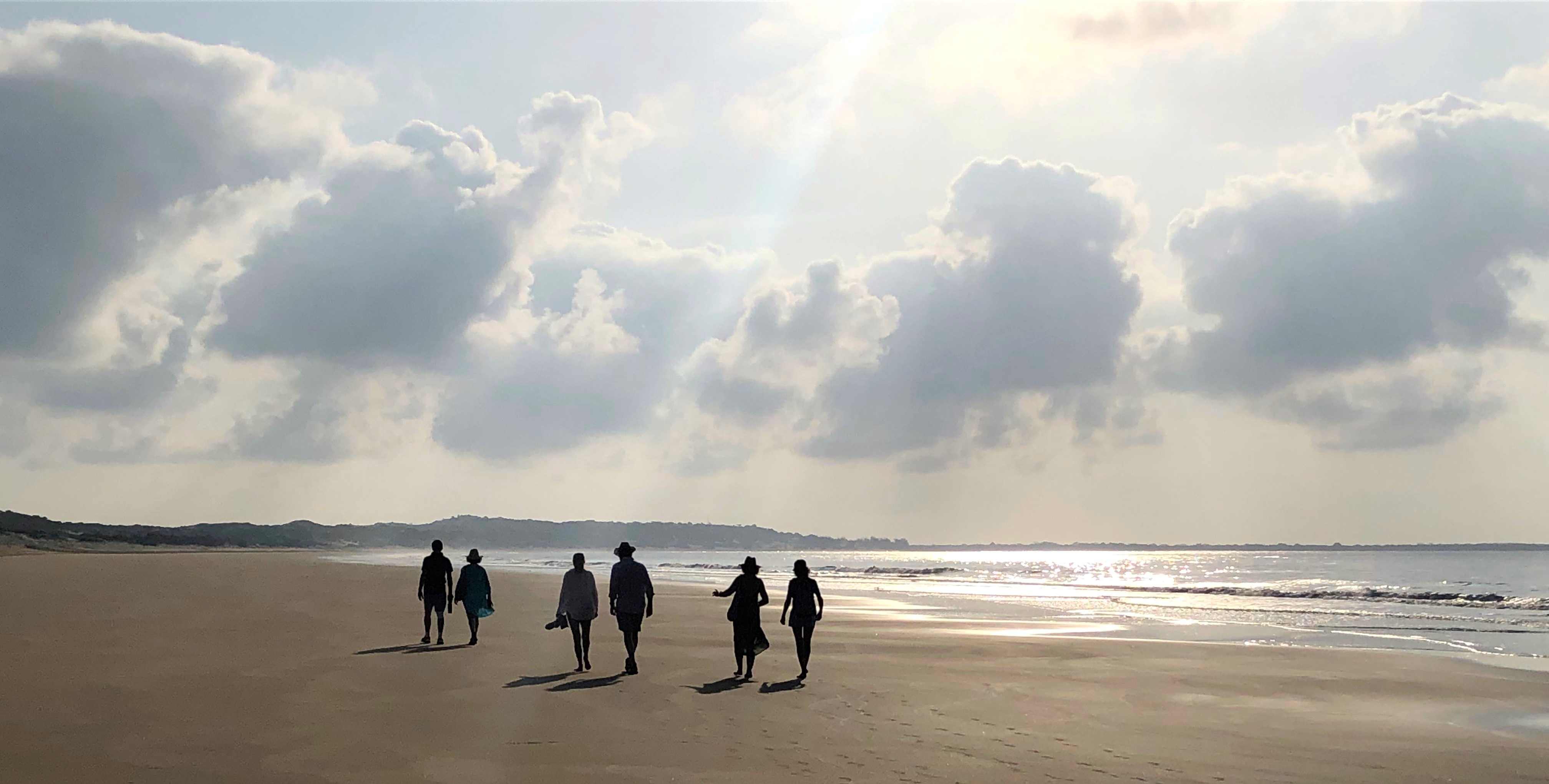 Morning Beach Walk
