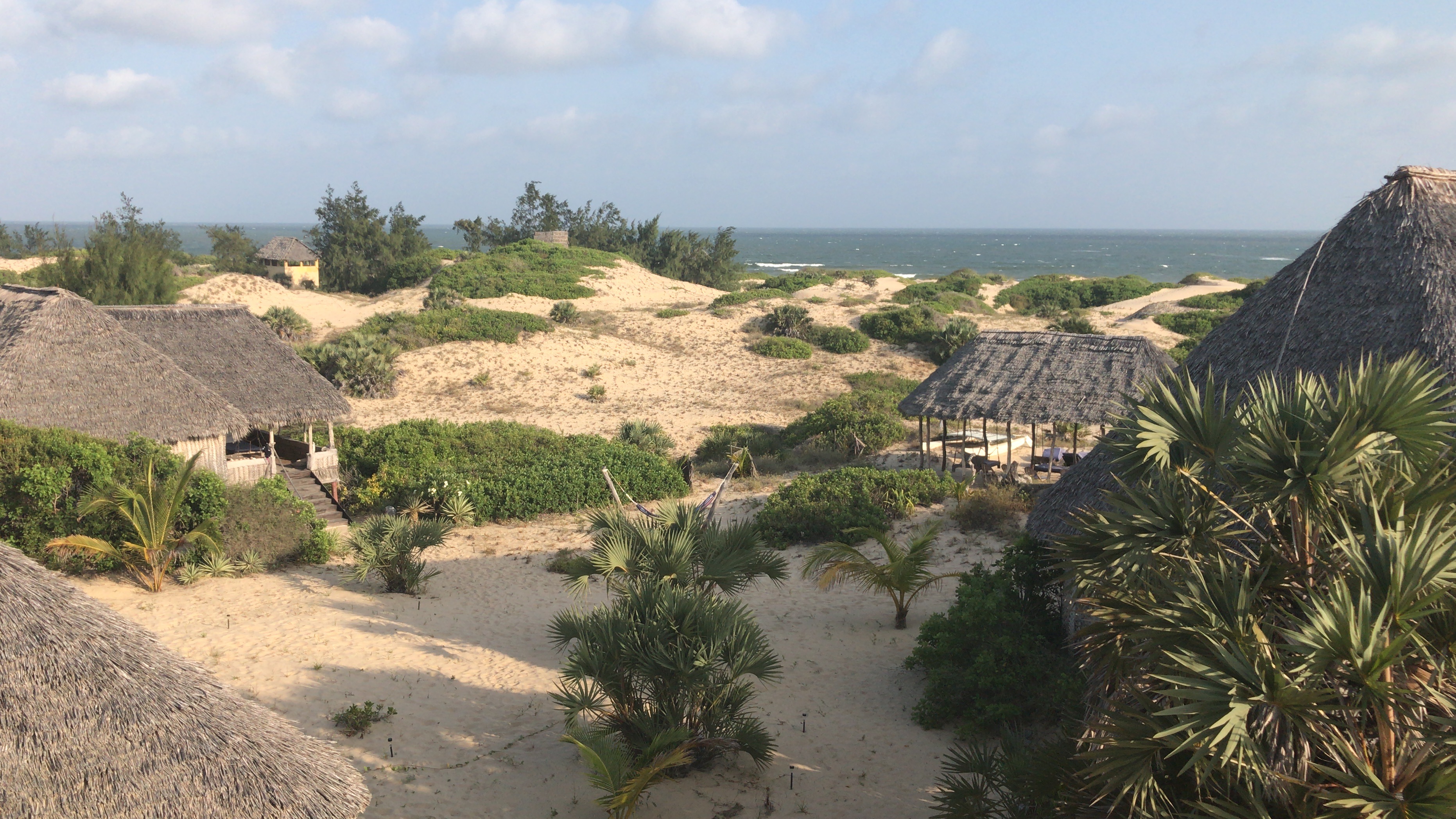Dune views over the Indian Ocean