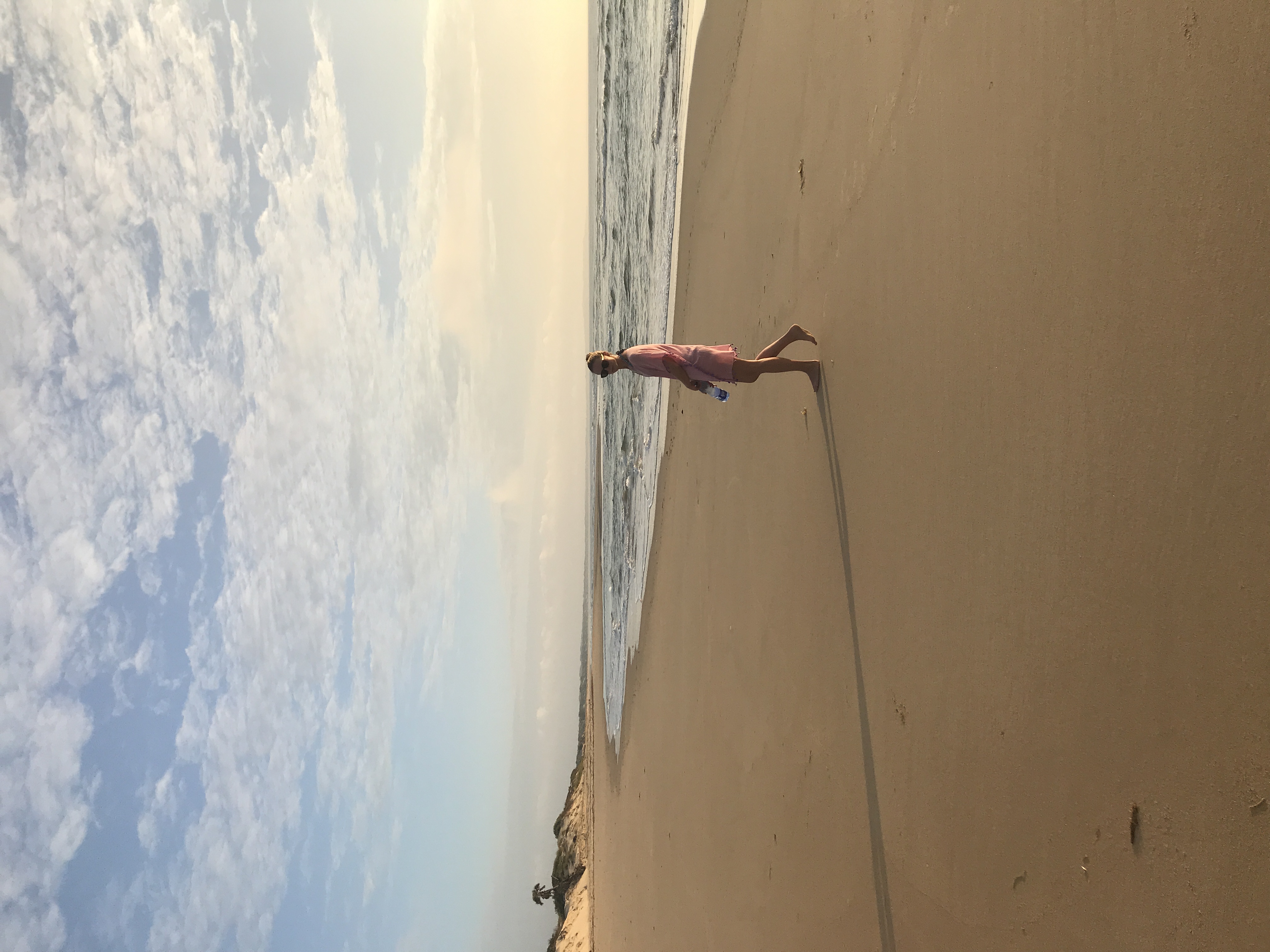 Untouched beach on Lamu Island